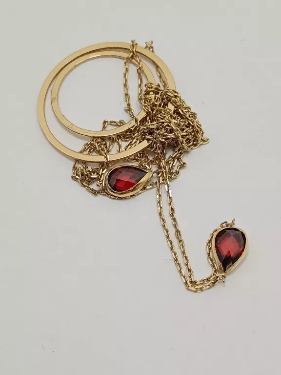 ZŁOTY USZKODZONY NASZYJNIK P585/ 2.20G