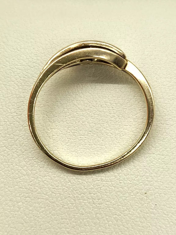 ŚLICZNY ZŁOTY PIERŚCIONEK 2.06G/585