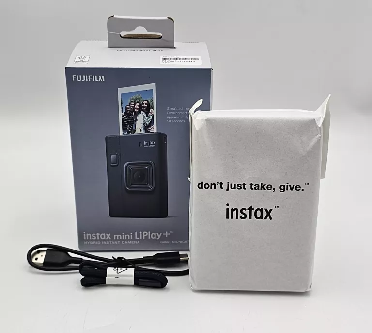 APARAT FUJIFILM INSTAX LIPLAY+ NOCNY GRANAT