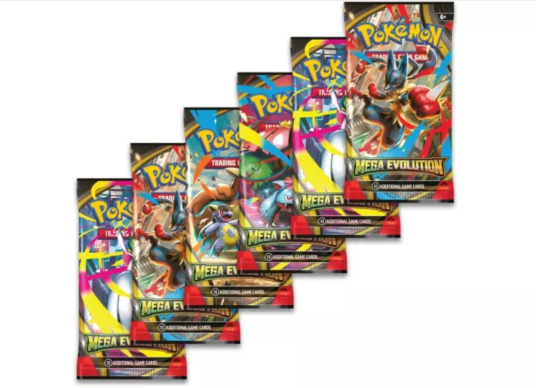 KARTY POKEMON MEGA EVOLUTION BOOSTER