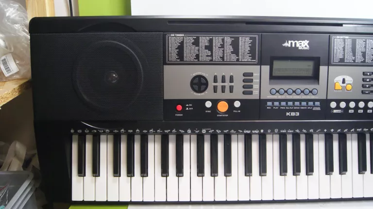 KEYBOARD MAX MUSIC KB3 61 KLAWISZY KOMPLET