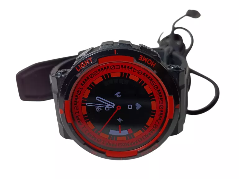 SMARTWATCH KT75 WODOODPORNY  Z LATARKĄ LED Z BLUETOOTH