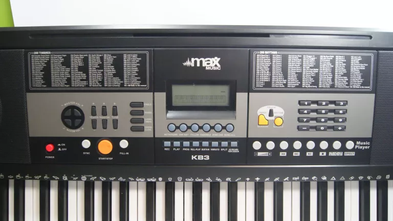 KEYBOARD MAX MUSIC KB3 61 KLAWISZY KOMPLET