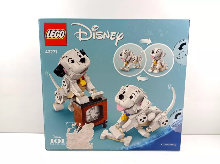LEGO DISNEY 43271 SZCZENIAKI SZCZĘŚCIARZ I GROSZKA 101 DALMATYŃCZYKÓW