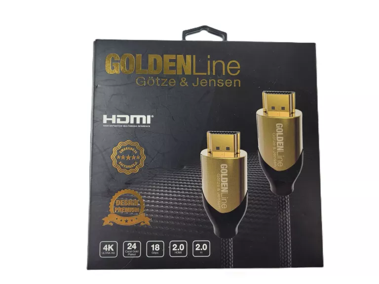 KABEL HDMI GOTZE&JENSEN GOLDEN LINE 2M