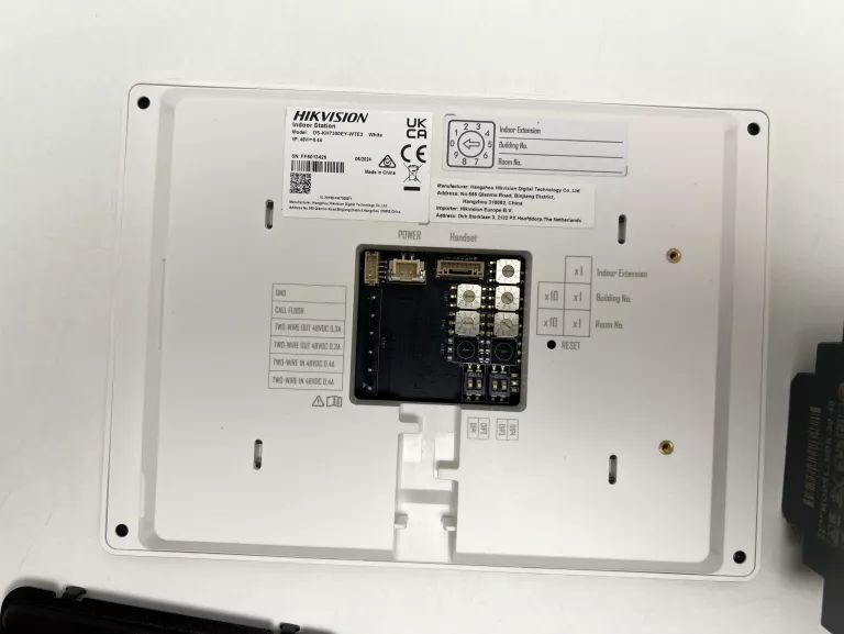 ZESTAW WIDEODOMOFONOWY HIKVISION DS-KIS704EY STAINLESS STEEL