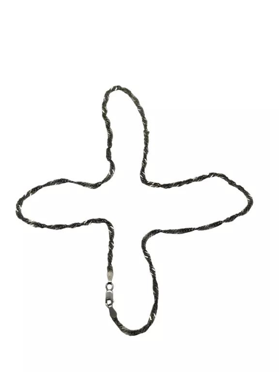 ŚLICZNY SREBRNY ŁAŃCUSZEK 2.98G 40CM 925