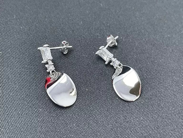 SREBRNE KOLCZYKI 925  2,50G 2,5 CM