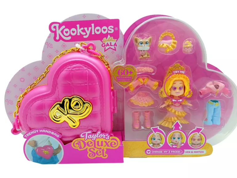 KOOKYLOOS GOLDEN GALA TAYLORS  DELUXE ZESTAW Z FIGURKĄ