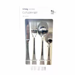 KOMPLET SZTUĆCÓW SINSAY HOME 16 SZTUK (SREBRNY KOLOR)