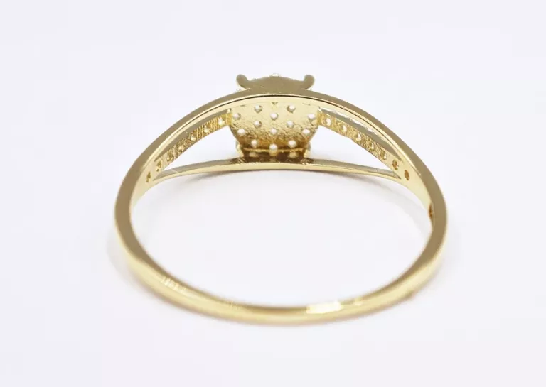 ZŁOTY PIERŚCIONEK 585