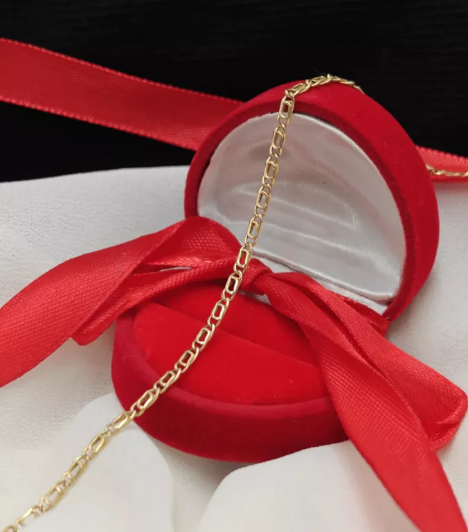 ZŁOTY ŁAŃCUSZEK SPLOT FIGARO 333 2,97G 50CM