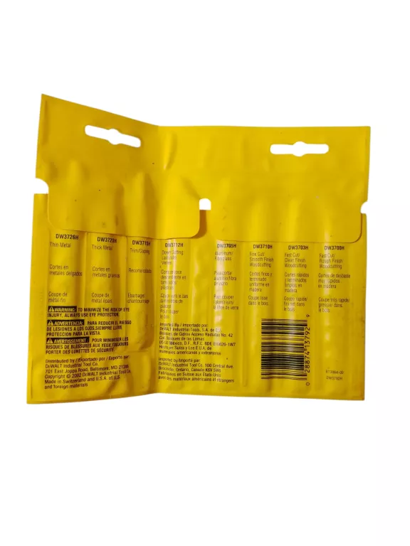 DEWALT BRZESZCZOTY DO WYRZYNARKI