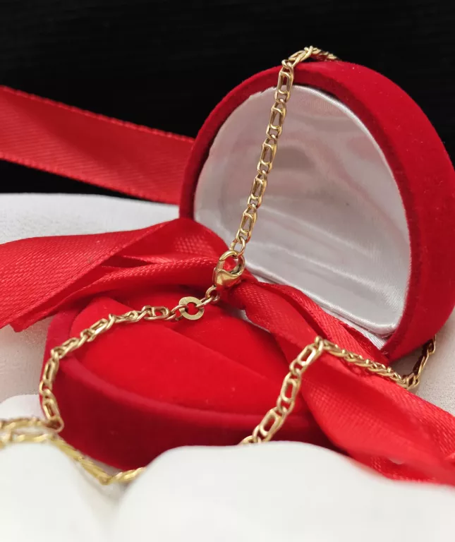 ZŁOTY ŁAŃCUSZEK SPLOT FIGARO 333 2,97G 50CM