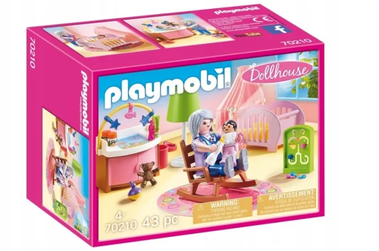 PLAYMOBIL 70210 ZESTAW POKOIK DZIECIĘCY FIGURKI MEBELKI