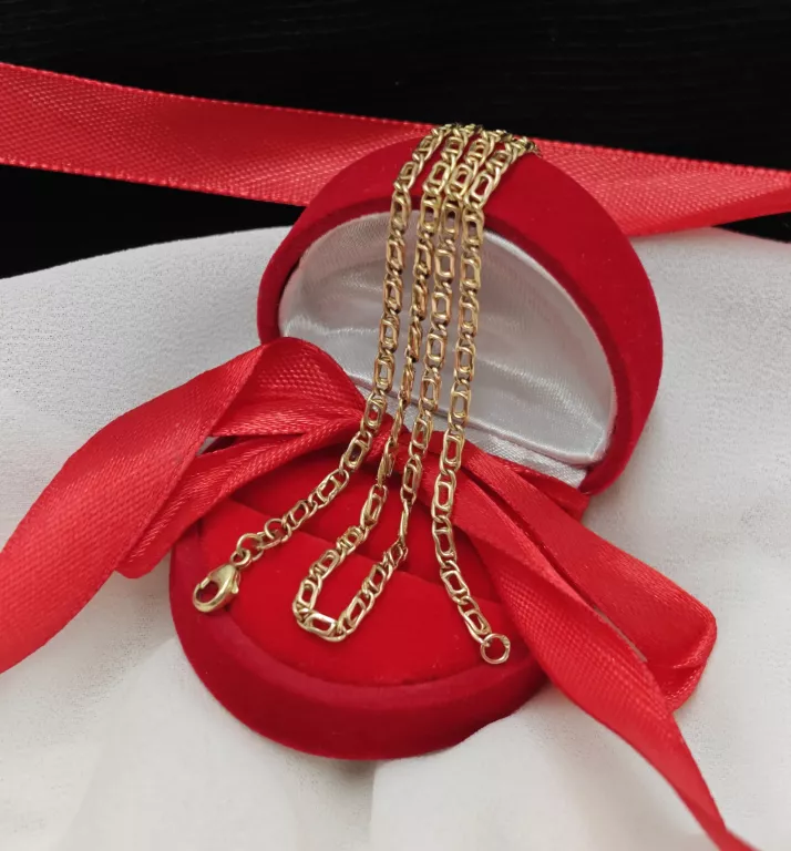 ZŁOTY ŁAŃCUSZEK SPLOT FIGARO 333 2,97G 50CM