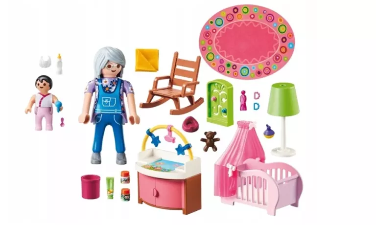 PLAYMOBIL 70210 ZESTAW POKOIK DZIECIĘCY FIGURKI MEBELKI