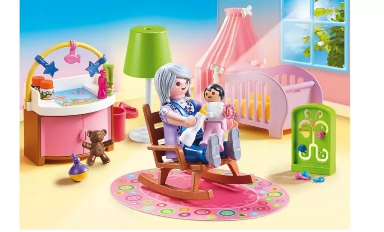 PLAYMOBIL 70210 ZESTAW POKOIK DZIECIĘCY FIGURKI MEBELKI