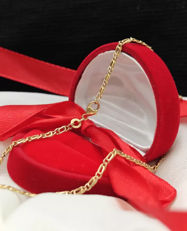 ZŁOTY ŁAŃCUSZEK SPLOT FIGARO 333 2,97G 50CM