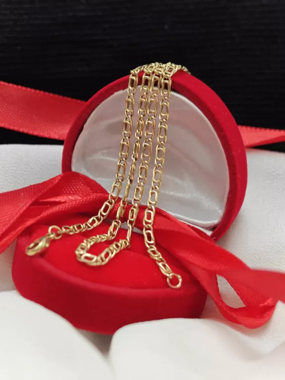 ZŁOTY ŁAŃCUSZEK SPLOT FIGARO 333 2,97G 50CM