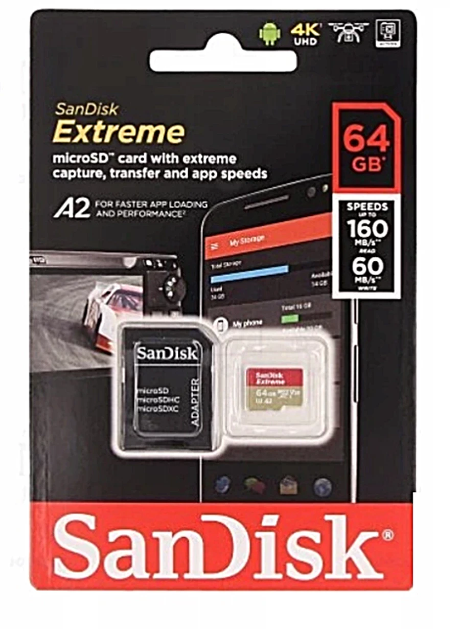 sandisk-64-gb-micro-sd-xc-uhs3-extreme-160mbs-v30-ean-gtin-0619659135669