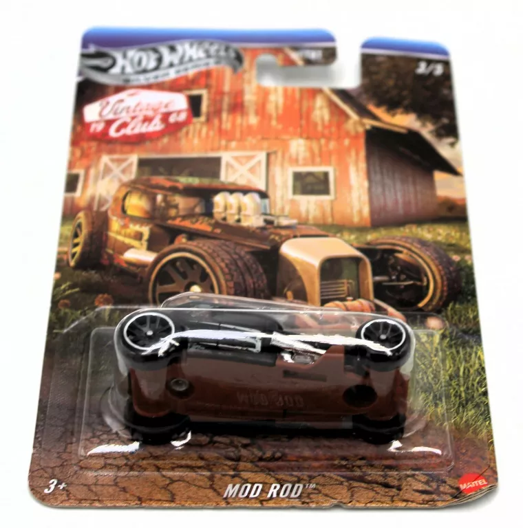 AUTO HOT WHEELS SILVER SERIES VINTAGE CLUB 1968 MOD ROD