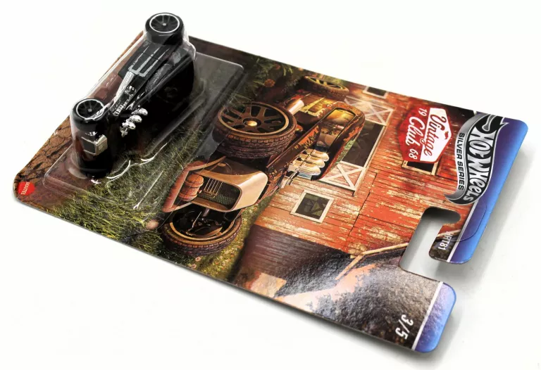 AUTO HOT WHEELS SILVER SERIES VINTAGE CLUB 1968 MOD ROD