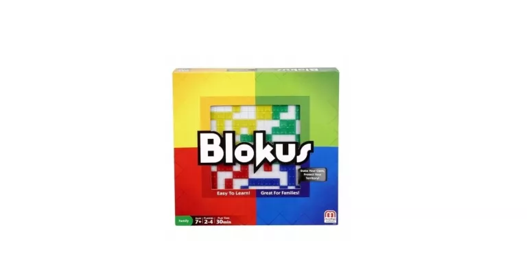 GRA PLANSZOWA BLOKUS – LOGICZNA GRA PLANSZOWA DLA CAŁEJ RODZINY
