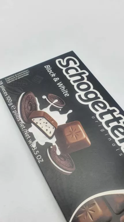 PYSZNA CZEKOLADA SHOGETTEN BLACK I WHITE 100 G  31.03.2026 R