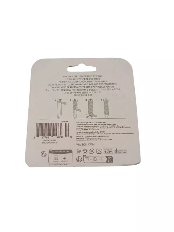 OWIJKA WILSON PRO COMFORT OVERGRIP 3 SZT