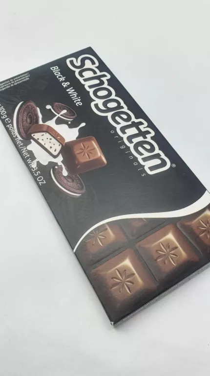 PYSZNA CZEKOLADA SHOGETTEN BLACK I WHITE 100 G  31.03.2026 R