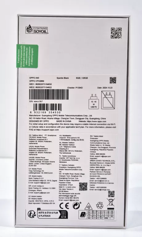 TELEFON OPPO A40 6GB/128GB