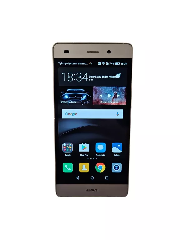 TELEFON HUAWEI P8 LITE 2/16GB ZŁOTY