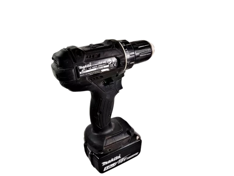 WIERTARKO - WKRĘTARKA AKUMULATOROWA MAKITA DDF482 18V LI-ION CZARNA 5.0AH