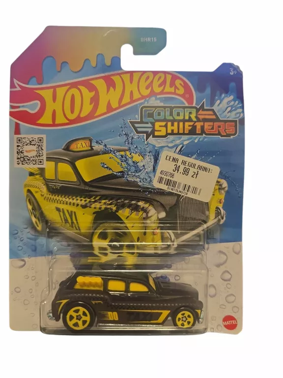 COCKNEY CAB II TAXI AUTKO ZMIENIA KOLOR COLOR SHIFTERS HOT WHEELS NEW 2025