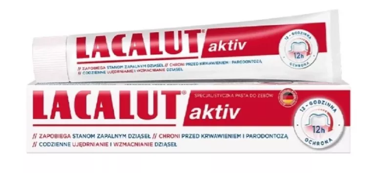LACALUT AKTIV PASTA DO ZĘBÓW 75 ML