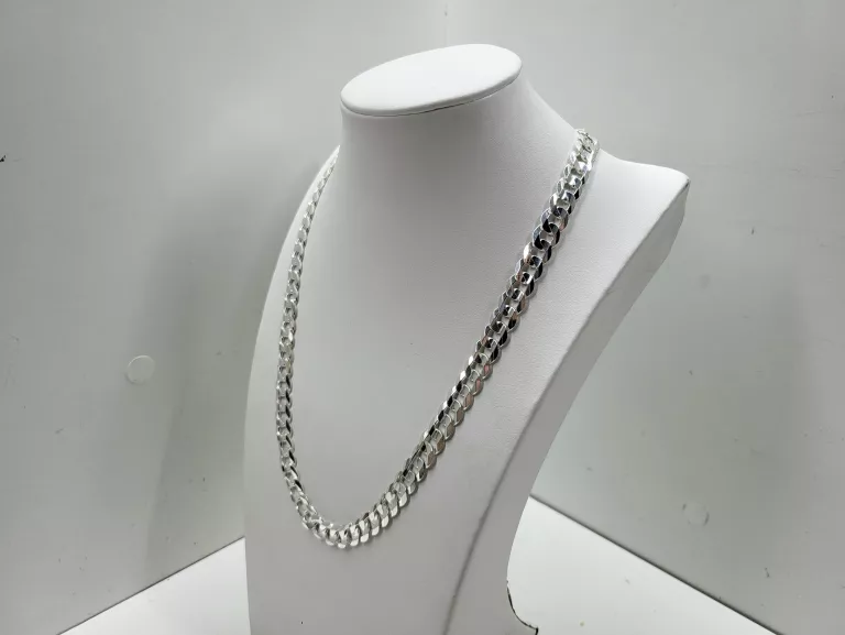 SREBRNY ŁAŃCUSZEK PR.925 53,07G 55CM