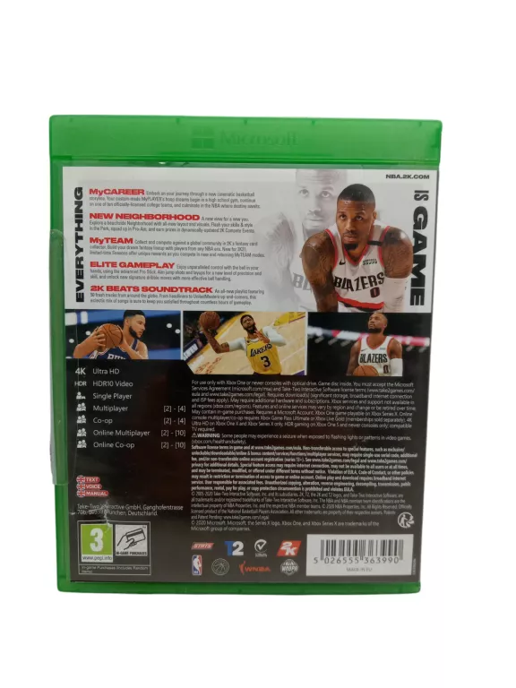 GRA NA XBOX ONE NBA 2K21