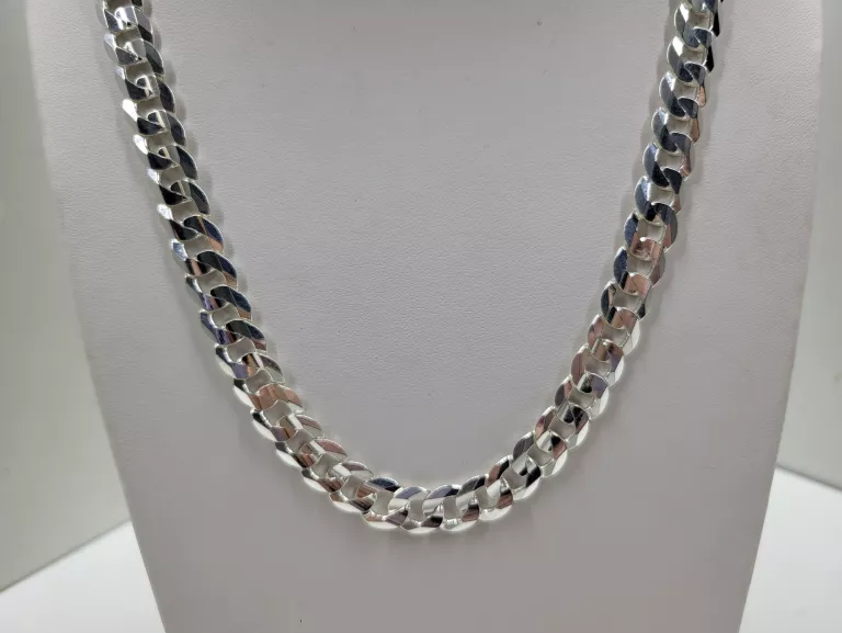 SREBRNY ŁAŃCUSZEK PR.925 53,07G 55CM