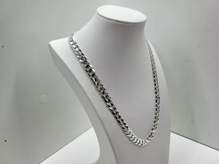 SREBRNY ŁAŃCUSZEK PR.925 53,07G 55CM