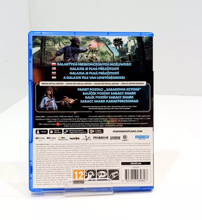 GRA PS5 STAR WARS OUTLAWS EDYCJA SPECJALNA – PL