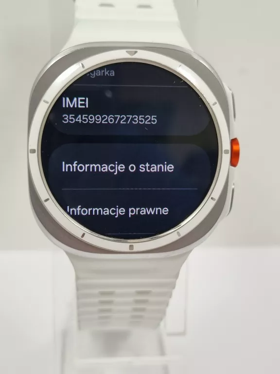 SMARTWATCH ZEGAREK SAMSUNG GALAXY WATCH ULTRA SM-L705 BIAŁY TITANIUM WHITE