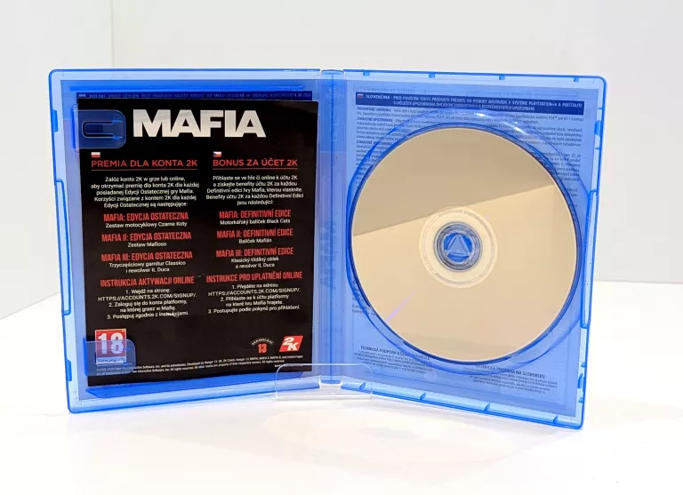 GRA NA PS4 MAFIA DEFINITIVE EDITION