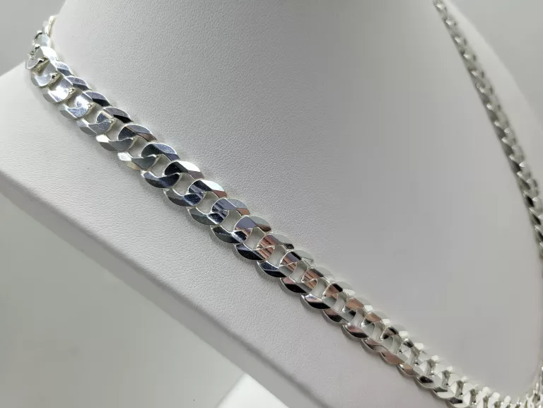 SREBRNY ŁAŃCUSZEK PR.925 53,07G 55CM