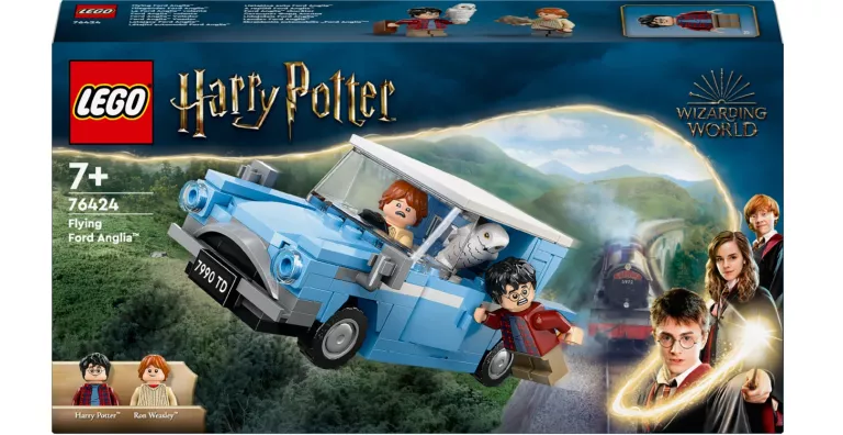 LEGO HARRY POTTER 76424 LATAJĄCY FORD ANGLIA USZKODZONY KARTONIK