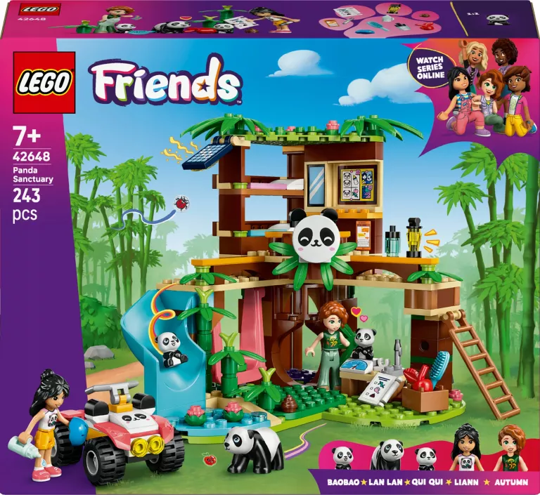 LEGO FRIENDS OPIEKA NAD PANDAMI W REZERWACIE 42648