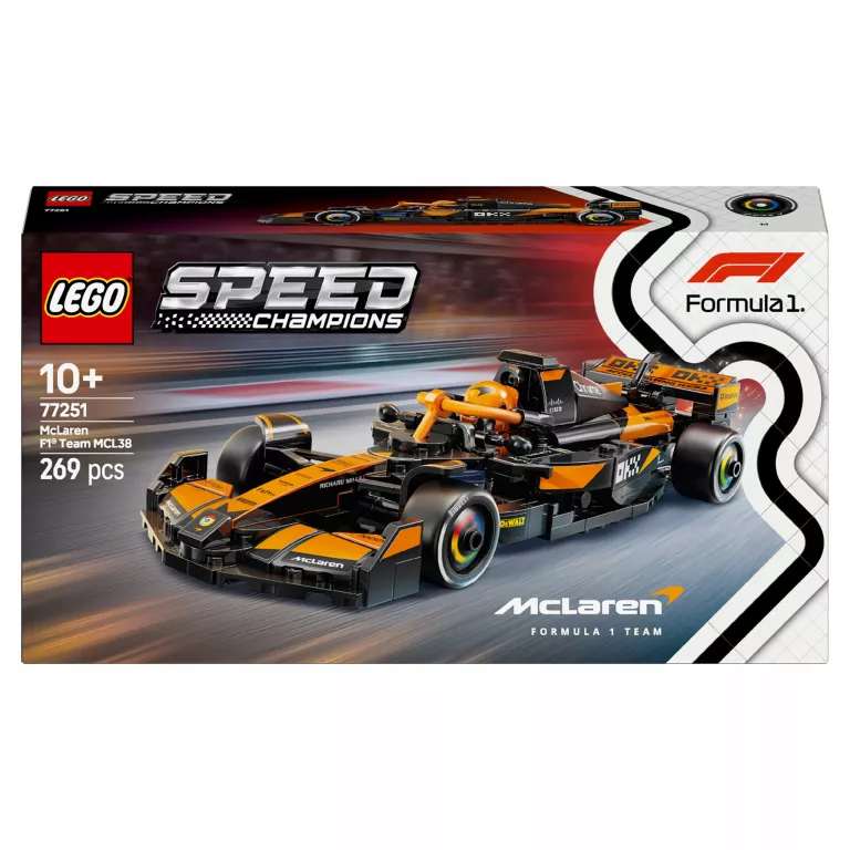 LEGO SPEED CHAMPIONS 77251 BOLIDE F1 MCLAREN TEAM MCL38