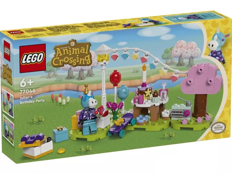 LEGO ANIMAL CROSSING PRZYJĘCIE JULIANA 77046 USZKODZONY KARTONIK