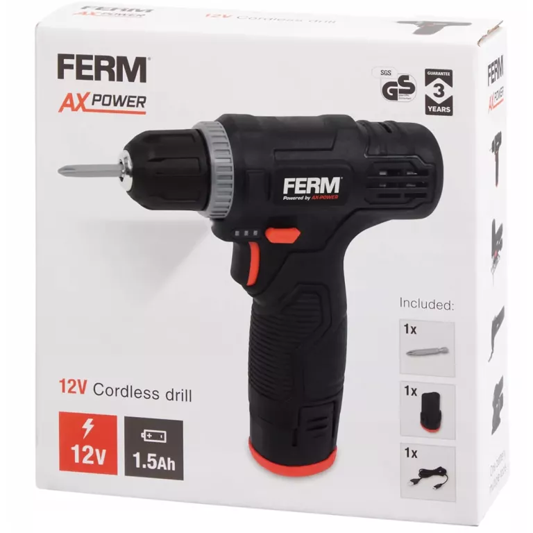 WKRĘTARKA FERM 12V CDM1183