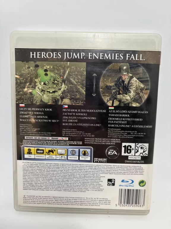 GRA NA PS3 MEDAL OF HONOR AIRBORNE WARTO OKAZJA